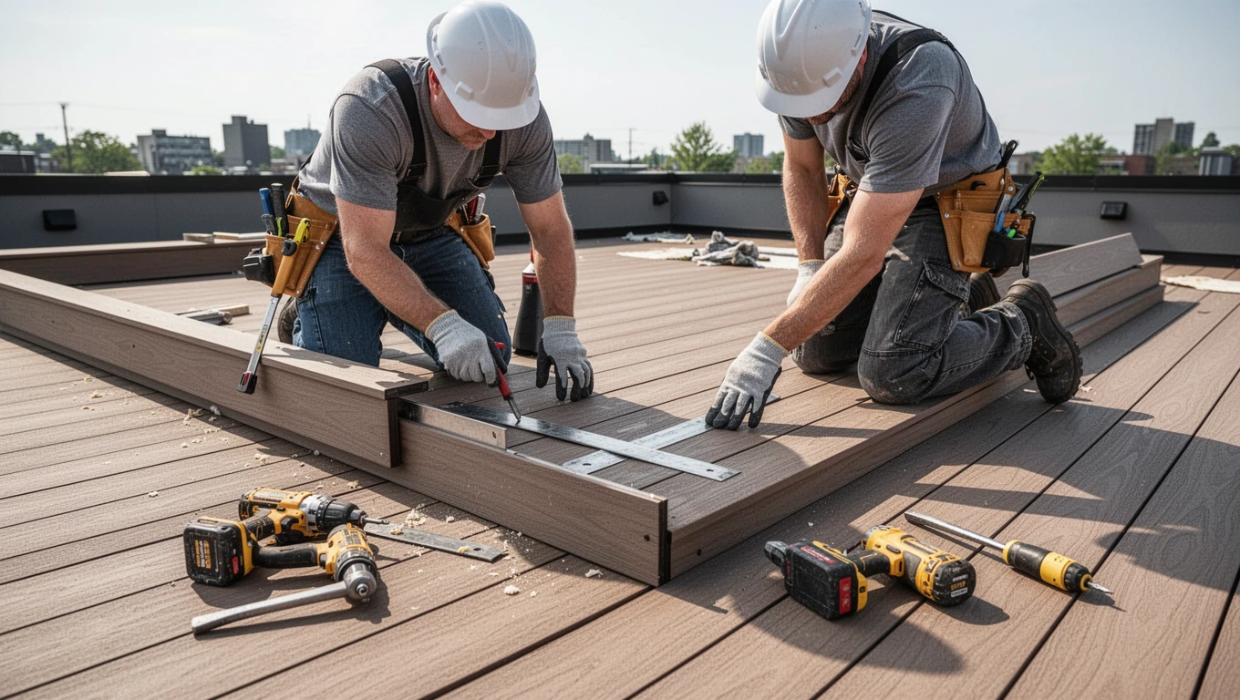 Rooftop Deck Building