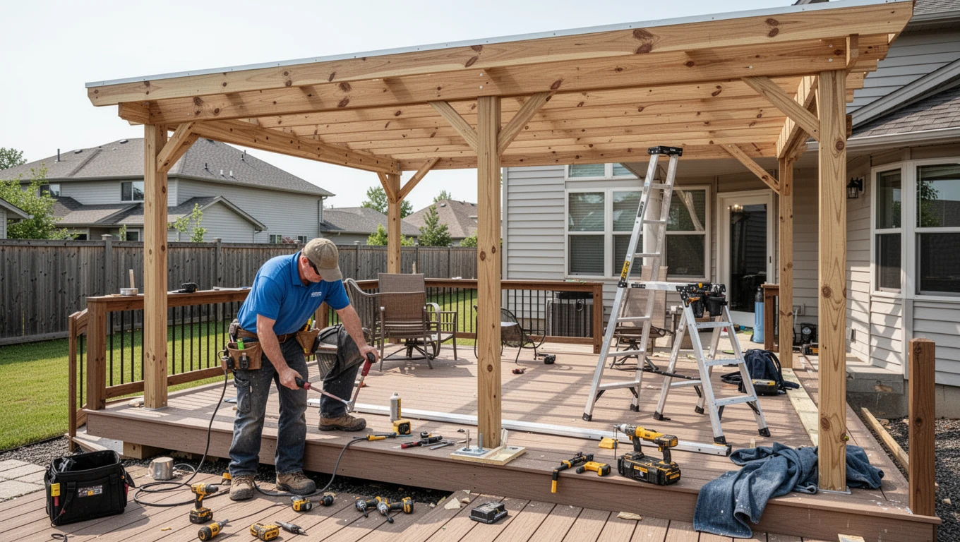 Patio Cover Installation