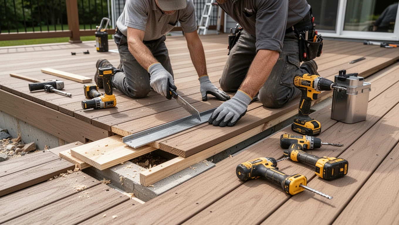 Composite Deck Installation